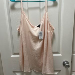 NWT torrid satin peach cami